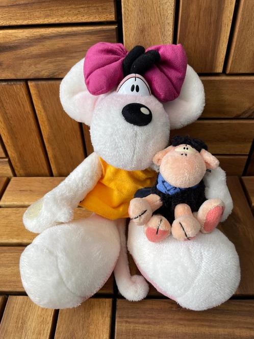 Diddle - Diddlina knuffel met Wollywell - 30 cm, Verzamelen, Diddl, Zo goed als nieuw, Knuffel, Diddlina, Ophalen of Verzenden