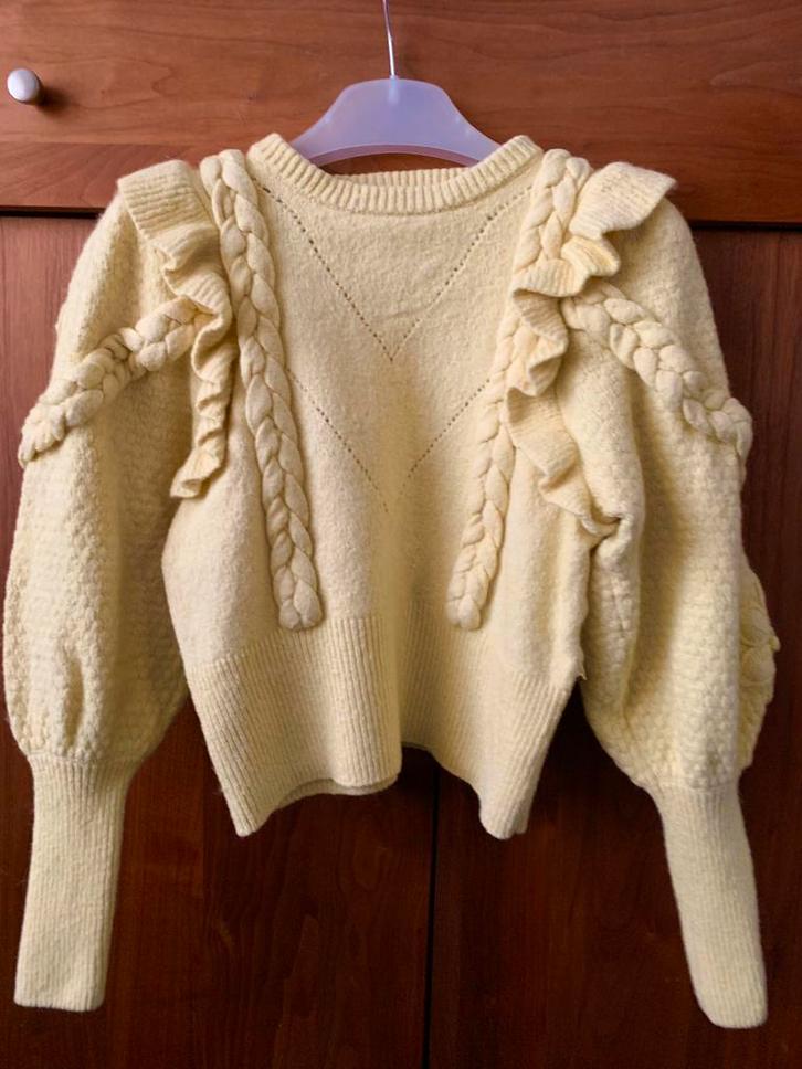 Trui van Fabienne Chapot in maat Xs/S, Kleding | Dames, Truien en Vesten, Zo goed als nieuw, Maat 38/40 (M), Geel, Ophalen of Verzenden