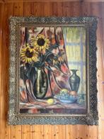 Schilderij stilleven zonnebloemen, Ophalen
