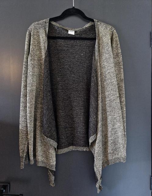 Dun, goudkleurig vestje / cardigan van Vero Moda ZGAN Maat L, Kleding | Dames, Truien en Vesten, Zo goed als nieuw, Maat 42/44 (L)