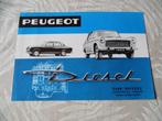 Peugeot Diesel 403, 404 en D4B 1965, Boeken, Peugeot, Zo goed als nieuw, Verzenden