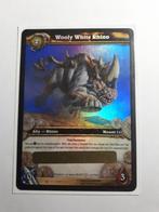 WoW TCG Wooly White Rhino Loot Card Unscratched, Ophalen of Verzenden, Zo goed als nieuw, Losse kaart, Foil