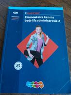 Theorieboek Elementaire kennis bedrijfsadministratie 2, Ophalen of Verzenden, Zo goed als nieuw, Overige niveaus, Nederlands