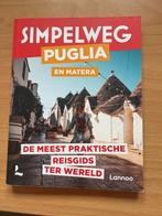 Reisgids Simpelweg Puglia en Matera, Boeken, Reisgidsen, Overige merken, Europa, Nieuw, Ophalen of Verzenden
