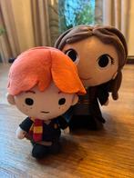 Harry Potter knuffels Ron en Hermelien, Ophalen of Verzenden, Zo goed als nieuw, Overige typen