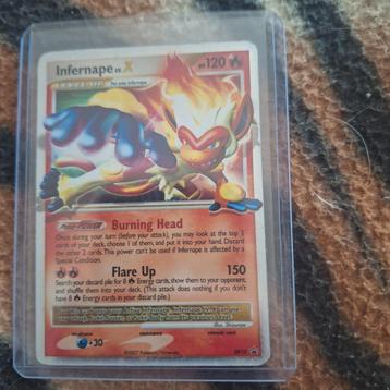 Infernape LV.X - Diamond & Pearl - Zeldzame Pokémonkaart beschikbaar voor biedingen