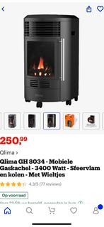 Gaskachel Qlima mobiele, Huis en Inrichting, Kachels, Ophalen, Gas, Zo goed als nieuw, Vrijstaand
