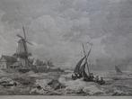 ets Napoleon vaart in storm Dalem en Gorkum 1809 Vinkeles, Antiek en Kunst, Kunst | Etsen en Gravures, Verzenden