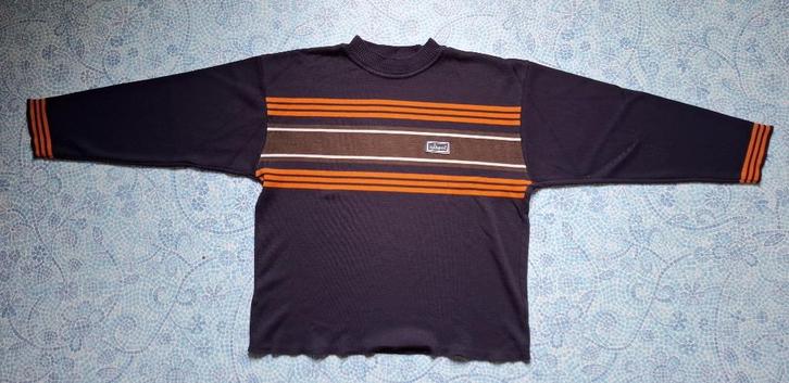 VINTAGE DONKER BLAUWE KANGOL TRUI MADE IN ENGLAND, Kleding | Heren, Truien en Vesten, Blauw, Verzenden