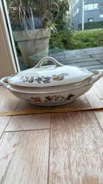 Prachtige aardewerken schaal met deksel wille & co, Antiek en Kunst, Ophalen