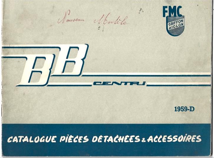 Peugeot BB onderdelenboek cataloque (4265z), Fietsen en Brommers, Handleidingen en Instructieboekjes, Zo goed als nieuw, Ophalen of Verzenden