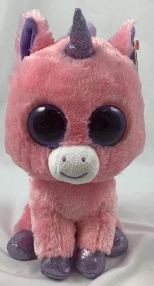 Ty Beanie Boos Magic eenhoorn Glitterogen knuffel 25cm nieuw, Kinderen en Baby's, Speelgoed | Knuffels en Pluche, Zo goed als nieuw
