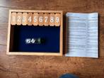 Shut the box - bordspel, Een of twee spelers, Ophalen of Verzenden, Zo goed als nieuw