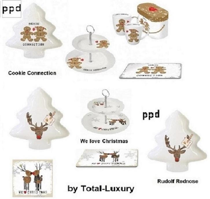 Kerstservies diverse soorten, Huis en Inrichting, Keuken | Servies, Nieuw, Verzenden
