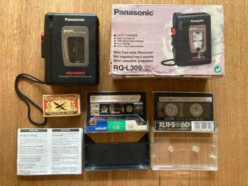 Panasonic memorecorder nieuwe dictafoon in doos + 2 bandjes beschikbaar voor biedingen