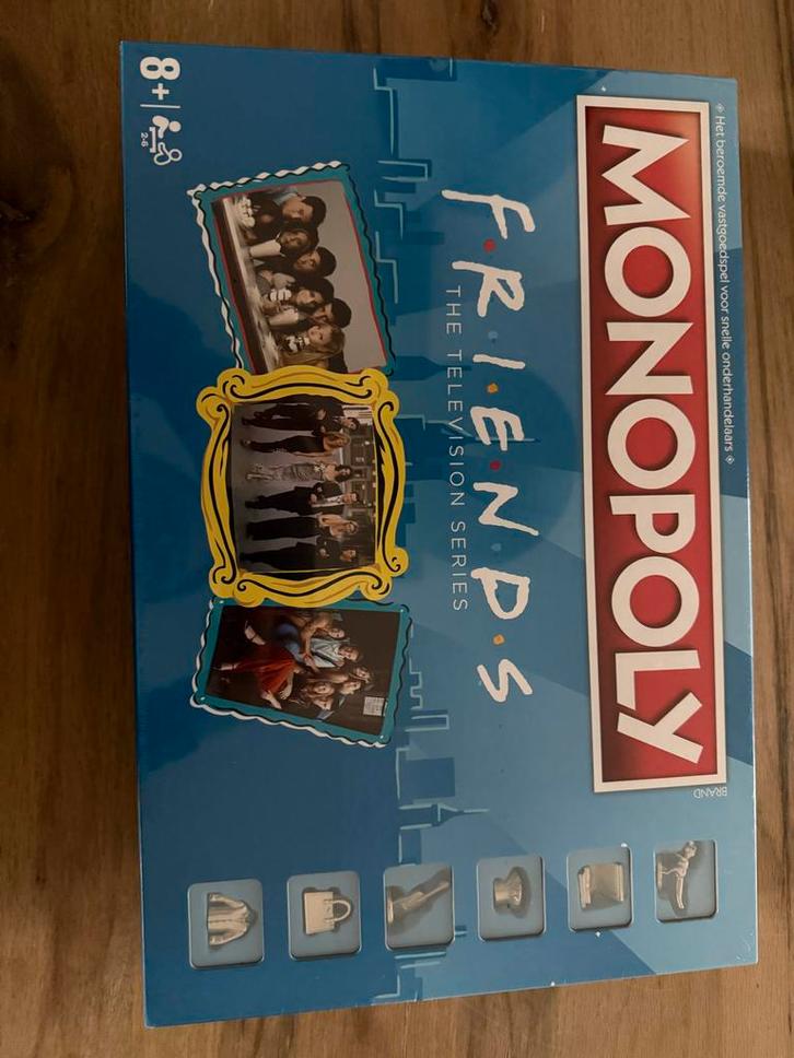 Monopoly Friends Editie - Nieuw in Verpakking!, Hobby en Vrije tijd, Gezelschapsspellen | Bordspellen, Nieuw, Drie of vier spelers