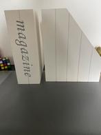 2x tijdschriftenhouder / lectuurbak, Huis en Inrichting, Ophalen of Verzenden