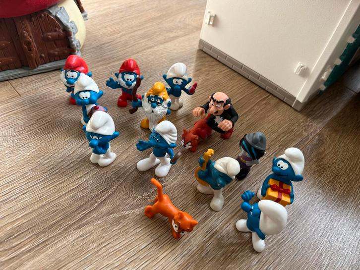 Smurfen verzameling, Verzamelen, Smurfen, Gebruikt, Poppetje, Figuurtje of Knuffel, Verschillende Smurfen, Ophalen of Verzenden