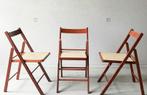 207 x Vintage klapstoelen houten webbing stoelen Thonet, Ophalen of Verzenden, Zo goed als nieuw, Bruin, Vijf, Zes of meer stoelen