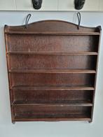 Vintage Ondiep houten kastje letterkast letterbak beeldjes, Antiek en Kunst, Ophalen of Verzenden