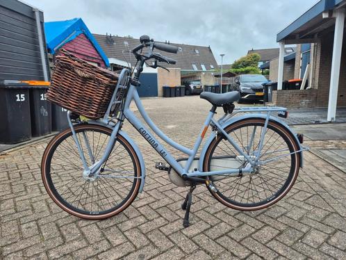 Cortina U4 Solid transportfiets 57cm – 3 versnellingen+mand, Fietsen en Brommers, Fietsen | Dames | Damesfietsen, Zo goed als nieuw