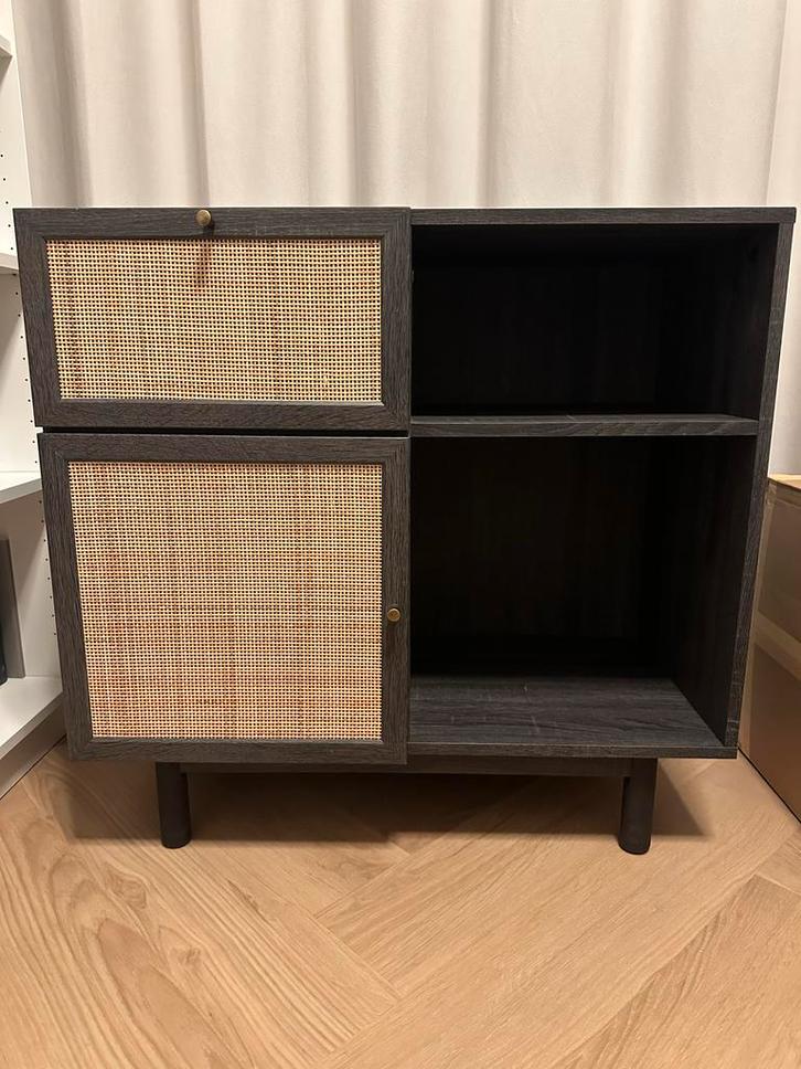 Rotan kast MADE com – modern & compact – 80×41×77 cm, Huis en Inrichting, Kasten | Ladekasten, Zo goed als nieuw, Ophalen
