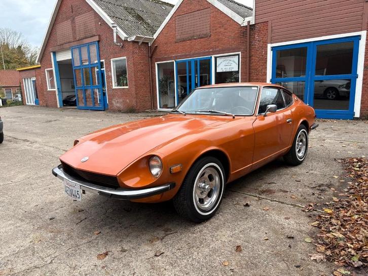 Datsun 240Z 1973, Auto's, Oldtimers, Bedrijf, Nissan, Benzine, Coupé, Automaat, Overige kleuren, Zwart, Overige bekleding, Achterwielaandrijving