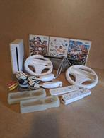 Wii spelcomputer., Spelcomputers en Games, Spelcomputers | Nintendo Wii, Ophalen of Verzenden, Zo goed als nieuw, Met 2 controllers