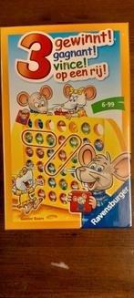 Ravensburger 3 Gewinnt! - Muizen Editie, Hobby en Vrije tijd, Gezelschapsspellen | Bordspellen, Ophalen of Verzenden, Zo goed als nieuw