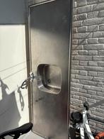Rvs keukenblad met spoelbak en kraan, Huis en Inrichting, Keuken | Keukenelementen, Ophalen of Verzenden, Zo goed als nieuw