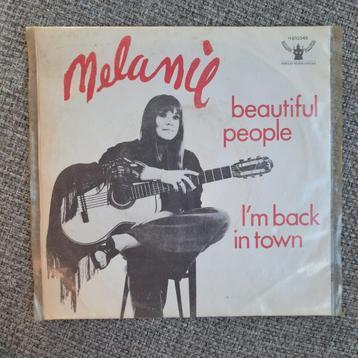Melanie, Vinyl, single, Beautiful People - I'm back in town beschikbaar voor biedingen