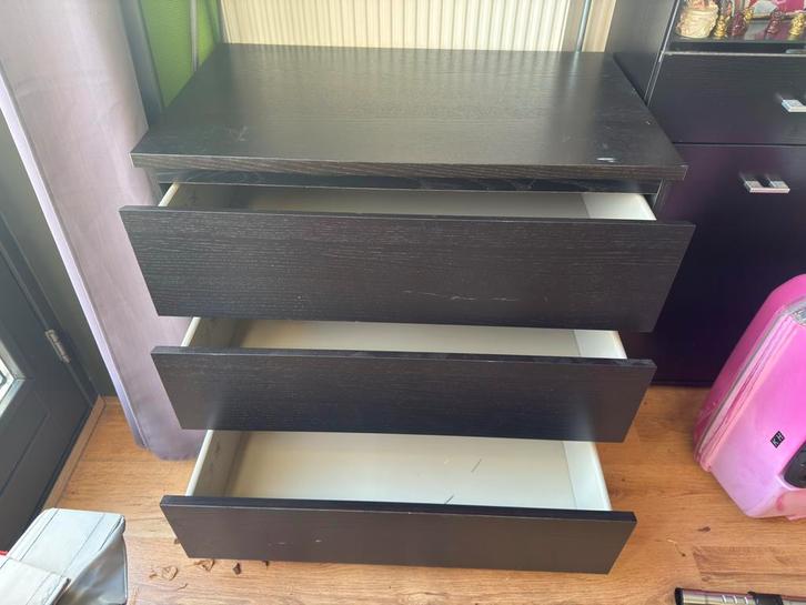 Ikea Malm Ladekast - Gebruikt, Huis en Inrichting, Kasten | Dressoirs, Gebruikt, 50 tot 100 cm, 25 tot 50 cm, Met lade(s), Overige materialen