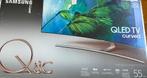 samsung Q8  Curved TV QLED  55 inch, Ophalen, QLED, 50 Hz, Zo goed als nieuw