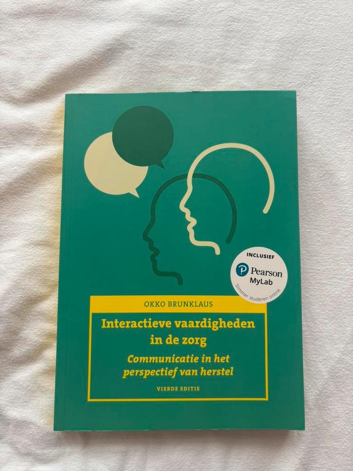 Interactieve vaardigheden in de zorg vierde editie, Boeken, Schoolboeken, Zo goed als nieuw, Nederlands, Overige niveaus, Ophalen of Verzenden