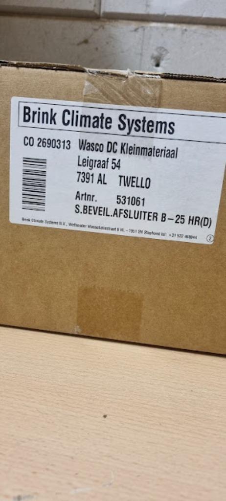 Brink Climate Systems / Honeywell, Doe-het-zelf en Verbouw, Verwarming en Radiatoren, Nieuw, Overige typen, Minder dan 200 watt