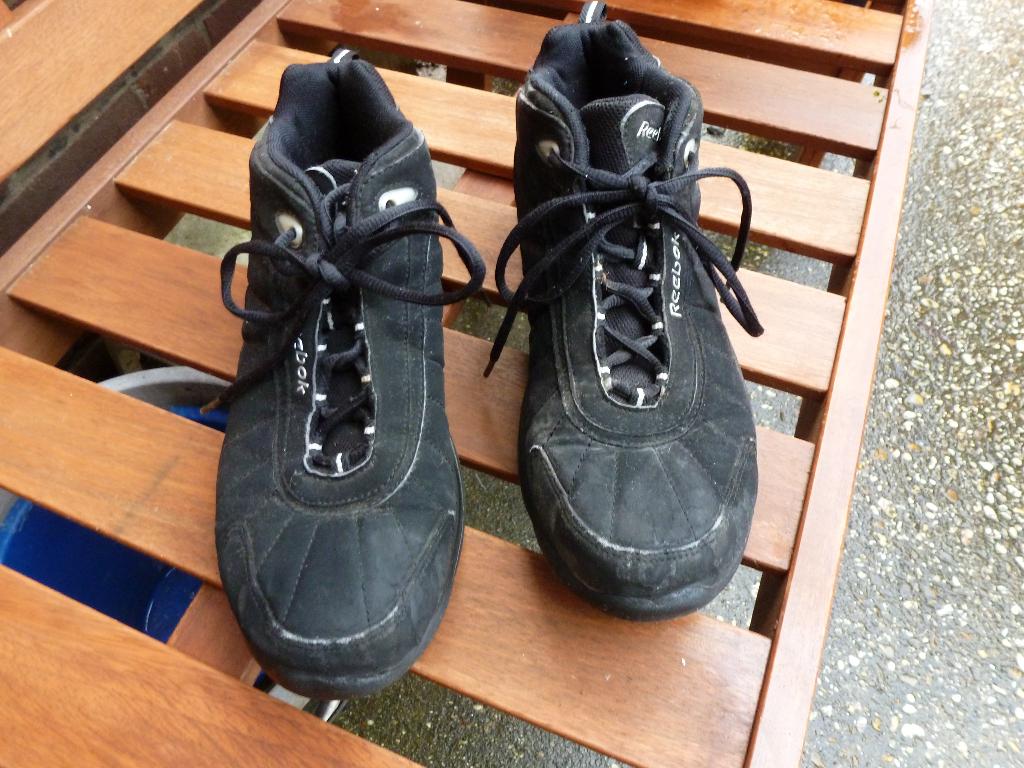 Heren reebok schoenen maat 42, Zwart, Ophalen of Verzenden, Reebok, Gedragen