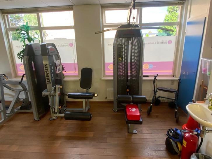 Krachtapparatuur Johnson (Matrix), Sport en Fitness, Fitnessapparatuur, Gebruikt, Krachtstation, Armen, Benen, Borst, Buik, Rug