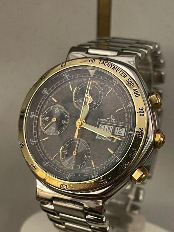 Automatisch Zwitsers HEREN HORLOGE Baume et Mercier FormulaS, Sieraden, Tassen en Uiterlijk, Overige Accessoires, Zo goed als nieuw