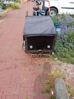 Troy elektrische bakfiets, Fietsen en Brommers, 4 kinderen of meer, Huif, Zo goed als nieuw, Ophalen