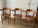 3 stuks vintage houten Thonet 233 caféstoel, Antiek en Kunst, Ophalen