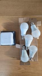 Zigbee Smartlampen Set met Hub compatibel met Philips Hue, Minder dan 30 watt, Overige typen, Zo goed als nieuw, E27 (groot)