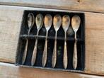 Vintage doos / set met 6 theelepeltje. Van Nelle Pleet., Ophalen