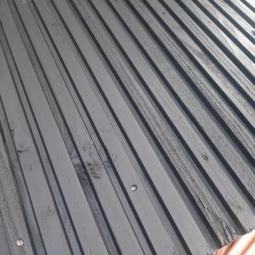 Schuttingdeur nieuw stalen frame 100x175 cm Zeer luxe zwart beschikbaar voor biedingen
