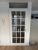 Gratis af te halen 2 opdekdeuren met facet geslepen glas, Ophalen, Gebruikt, 80 tot 100 cm, Binnendeur