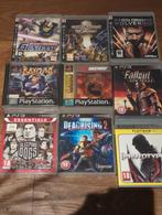 PS3: Wolverine, Mortal Kombat, Dynasty warriors, Fallout, Spelcomputers en Games, Games | Sony PlayStation 3, Vanaf 18 jaar, Vechten