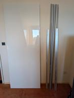 IKEA Pax 2 Schuifdeuren Hoogglans Wit 200 x 75 cm, Doe-het-zelf en Verbouw, Deuren en Horren, Ophalen, Schuifdeur, Binnendeur