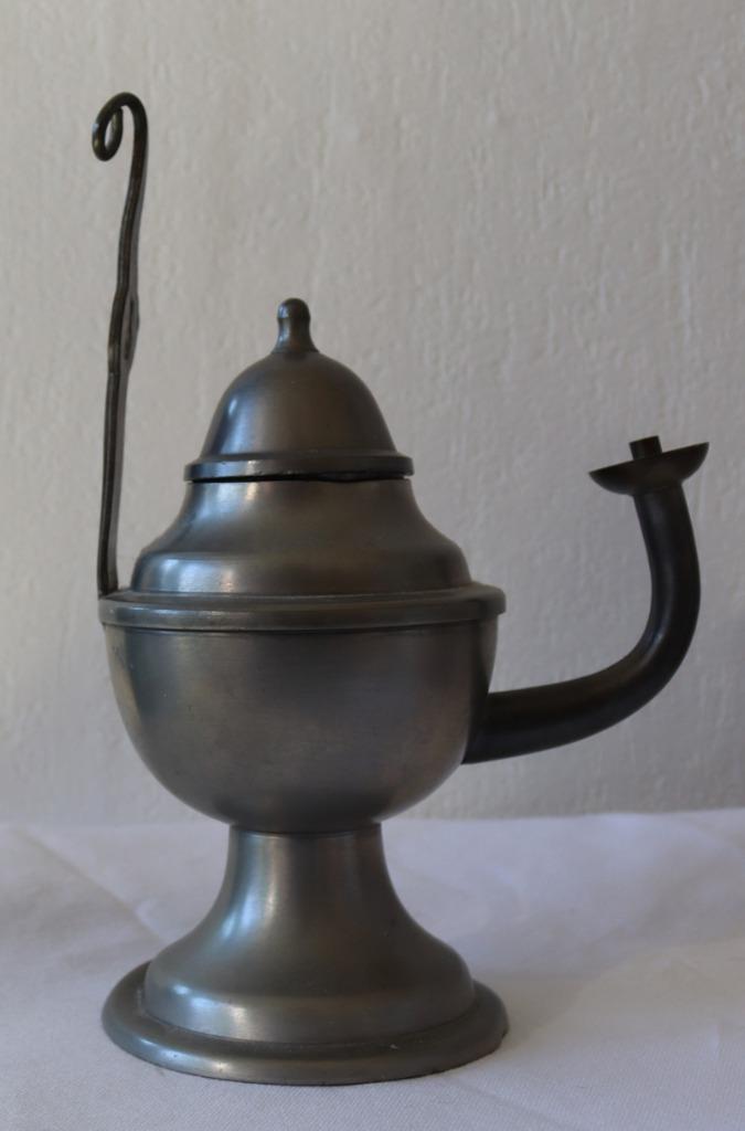 kannetje tin (circa 14 cm hoog), Antiek en Kunst, Antiek | Tin, Ophalen