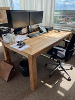 EETTAFEL / BUREAU 2x TEAK, 1.80X0.90 PER STUK 100,00, Ophalen, Gebruikt, Teakhout, 50 tot 100 cm