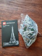 Lego architecture - de Eiffeltoren, Ophalen of Verzenden, Zo goed als nieuw