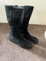 Zwarte suède laarzen - 39, Kleding | Dames, Schoenen, Hoge laarzen, Zwart, Ophalen of Verzenden, Zo goed als nieuw